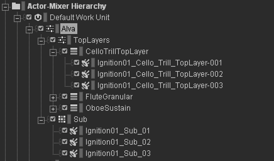 Using Wwise and Unity to compose and perform a generative music